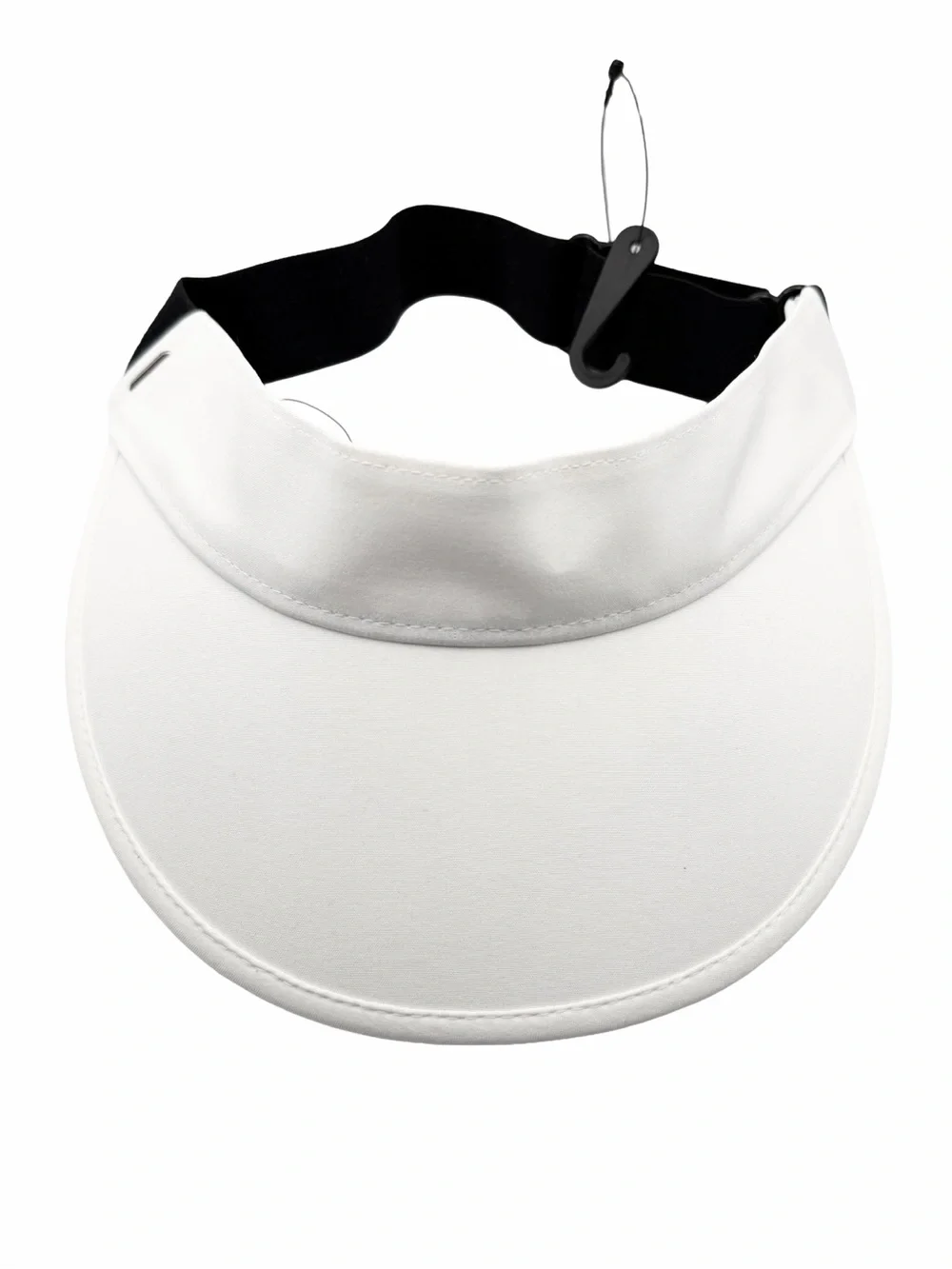 Calvin Klein White Logo Adjustable Sun Visor Hat